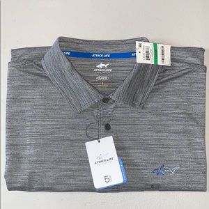 Grey Polo T-shirt